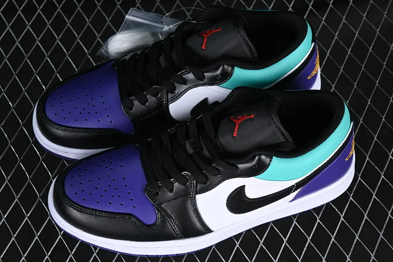 All categories Air Jordan Jordan series basketball shoes Air Jordan 1 Low Z version Air Jordan 1 Low AJ1 Joe 1 color matching cultural low-top casual sneakers 553558-154